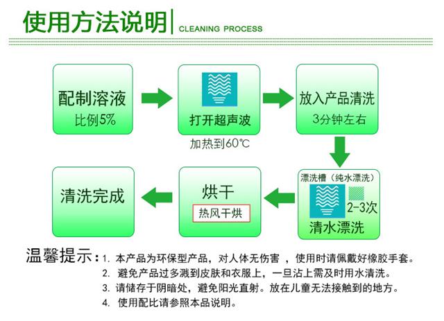 无磷除油粉使用流程